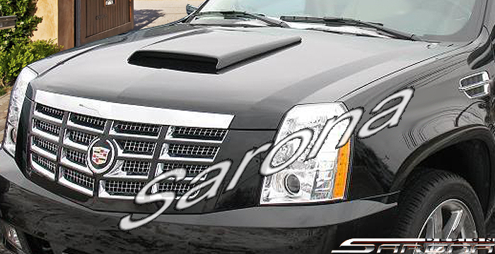 Custom Cadillac Escalade  SUV/SAV/Crossover Hood Scoop (2007 - 2014) - $190.00 (Part #CD-001-HS)